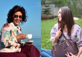 Luna Maya Foto Bareng Menteri Susi Pudjiastuti, Tenteng Tas Mewah Harga Ratusan Juta Rupiah