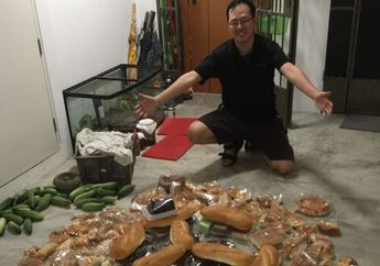 Bermodalkan Rp100 Setahun, Pria Ini Mampu Bertahan dari Makanan Sisa di Tempat Sampah