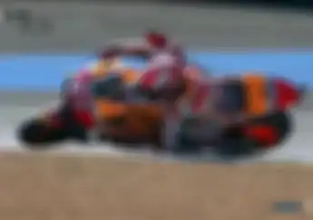 Bocor.. Video Ini Ungkap Cara Latihan Marquez Selamatkan Motornya dari Jatuh di MotoGP Prancis