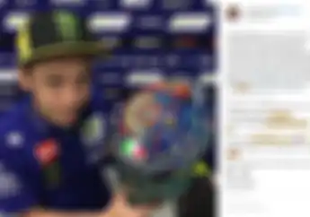 Valentino Rossi Pamer Helm Tes Musim Dingin Terbaru di Sepang