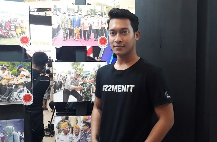 Ade Firman Hakim saat ditemui dalam acara Anugerah Jurnalistik Polri 2018 di Gandaria City, Jakarta 