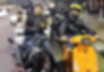 Mantap! Anak Ahmad Dhani Doyan Naik Motor, Mulai Moge Sampai Vespa