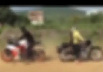 Video Adu Tarik Motor Sport Tua Lawan Muda, Pemenangnya Tidak Disangka