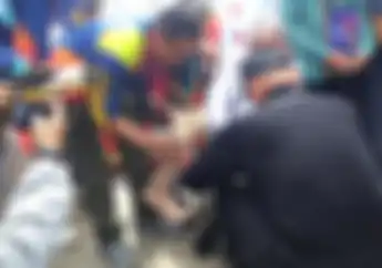 Peduli Korban Kecelakaan Lalu Lintas, Polisi Bagikan Kaki Palsu dan Santunan