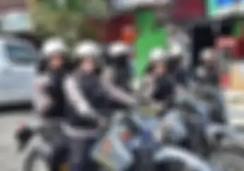 Viral Polwan Cantik Wonosobo Patroli Amankan Pemilu, Kasih Pesan Gemesin Buat Netizen