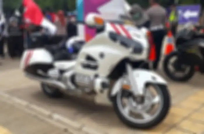 Honda Gold Wing polisi merupakan generasi ke-5