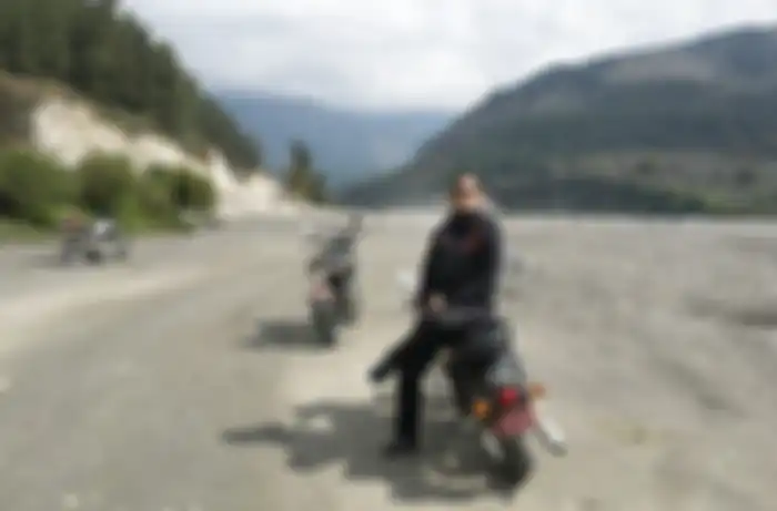 Chef Juna saat touring di Himalaya