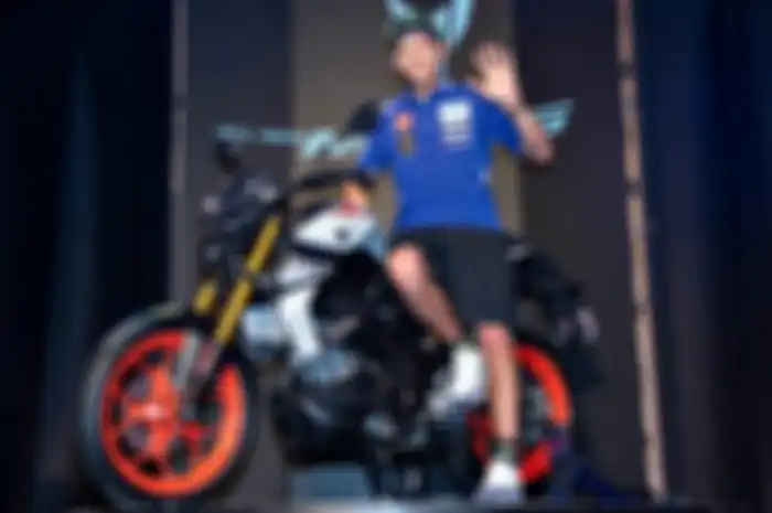 Valentino Rossi dan Yamaha MT-15 terbaru