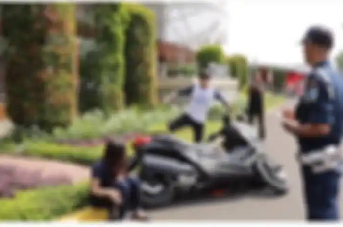 Kali ini Yamaha XMAX yang dirusak