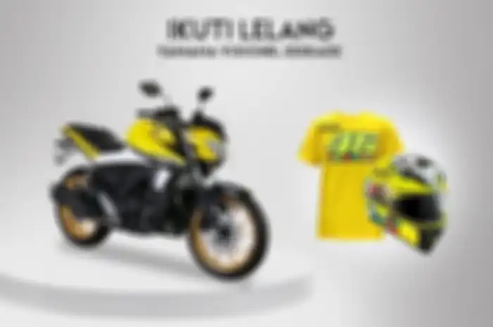 Ada hadiah helm AGV dan apparel VR46 untuk pembeli V-Ixion R 1 Dekade