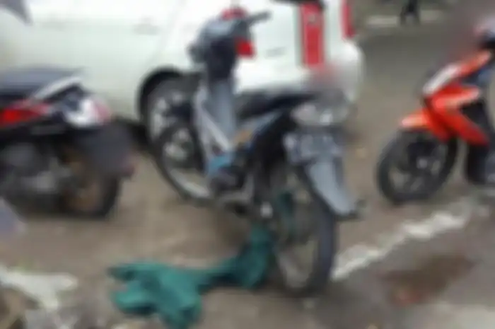 Motor Yamaha Vega R milik korban