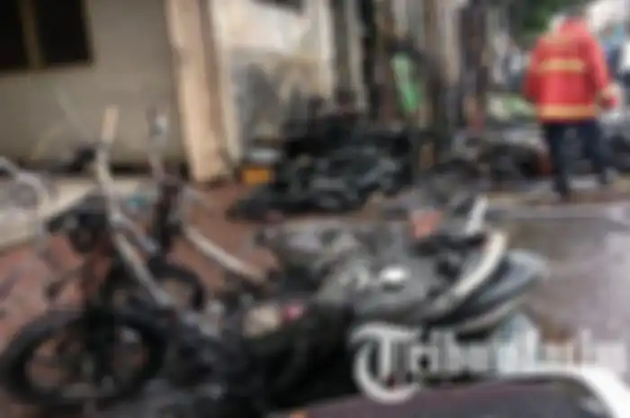 Kebakaran di jalan Laksamana Martadinata Malang