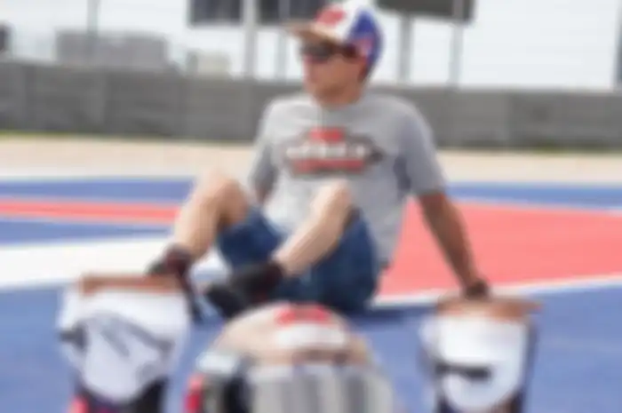 Marc Marquez dan riding gear untuk MotoGP Amerika 2019
