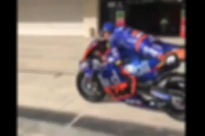 Hafizh Syahrin tiru gaya pembalap liar