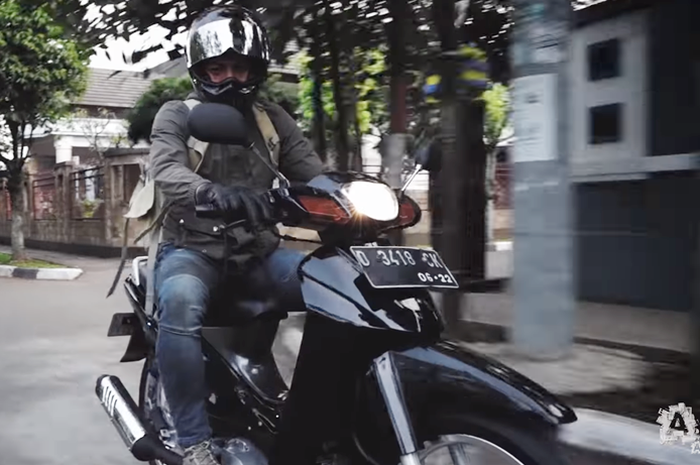 Ariel Noah restorasi Suzuki Shogun
