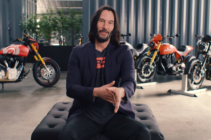 Keanu Reeves dan koleksi motor ARCH