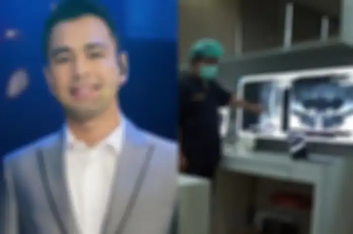 Raffi Ahmad dilarikan ke rumah sakit usai alami saraf kejepit