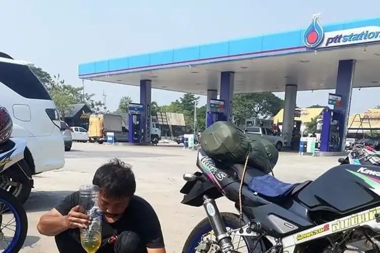 Anjay Belah Mesin Di Pom Bensin Memang Mogoknya Seberapa Parah 