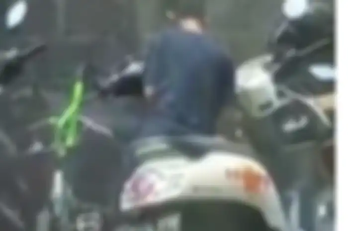 Bocah incar laci skutik Honda Scoopy