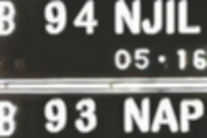 Plat Nomor Modifikasi