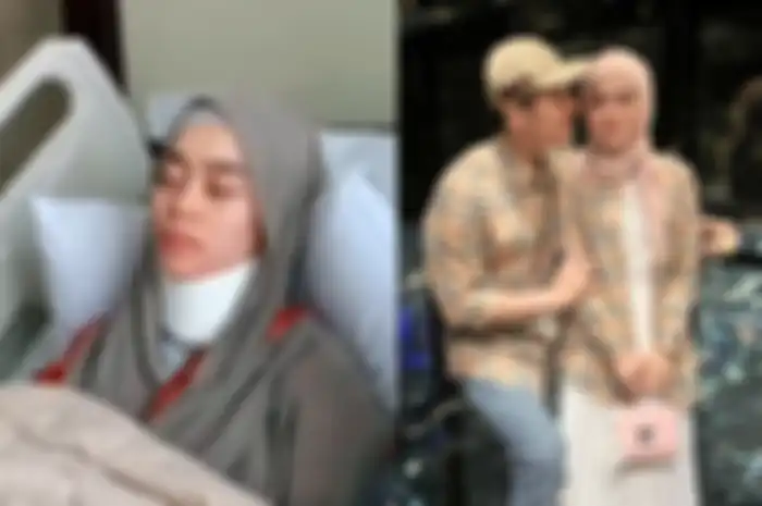 Kolase foto Lesti Kejora dan Rizky Billar 