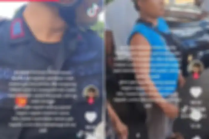 Viral di TikTok seorang istri anggota Brimob kedapatan serobot antrean di pom bahan bakar mintak (BBM).