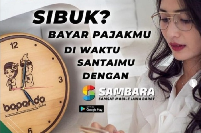 Gak Capek Antri Urus Pajak Motor Lewat Aplikasi SAMBARA, Bayarnya Bisa di Minimarket
