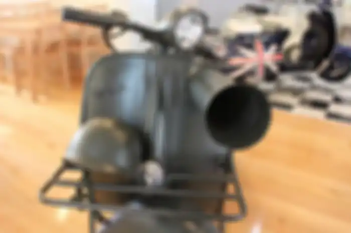 Meriam depan Vespa 150 TAP