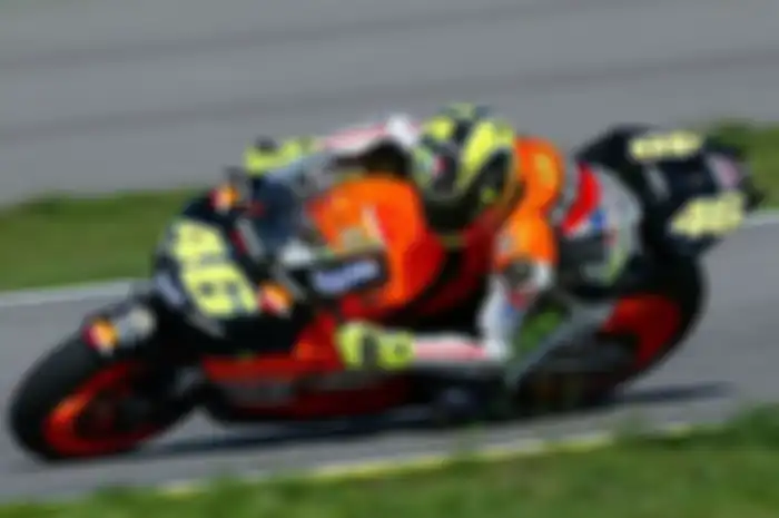 Honda RC211V ketika digunakan Valentino Rossi