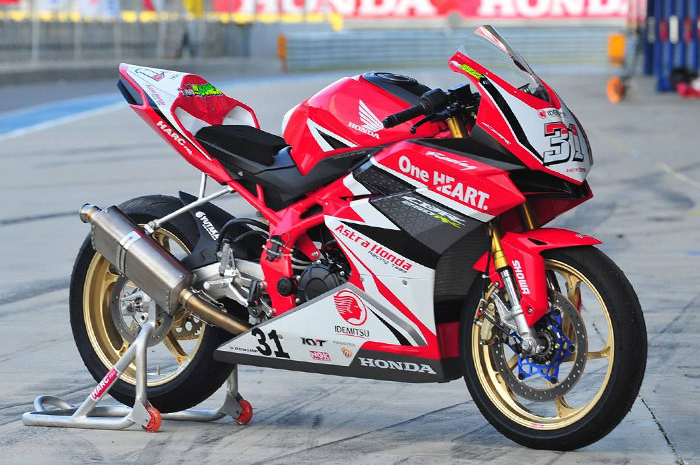 Honda CBR250RR AHRT tunggangan Gerry Salim