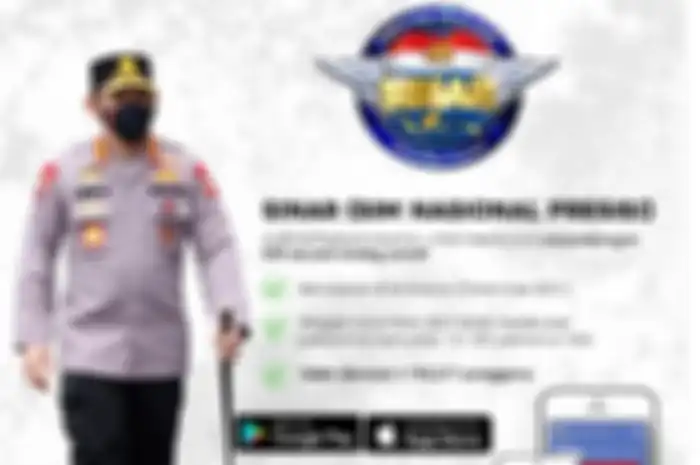 Perpanjang SIM makin mudah di mana saja pakai aplikasi SINAR, siapkan HP dan kuota internet.