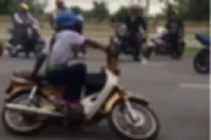 Freestyle motor ABG Malaysia