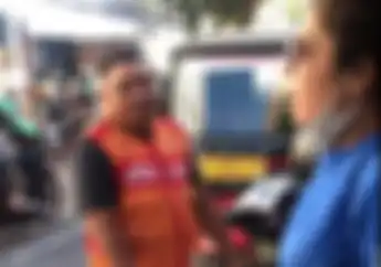 Panas, Keributan Driver Online dengan Pengemudi Angling, Adu Mulut Sampai Polisi Turun Tangan