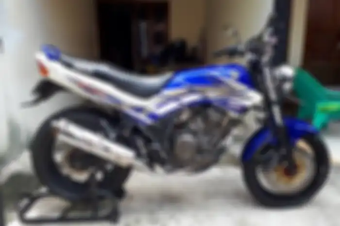 Yamaha Scorpio dengan modifikasi simpel namun berkelas