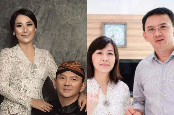 Foto Ahok dan Puput Nastiti Devi dan Veronica Tan