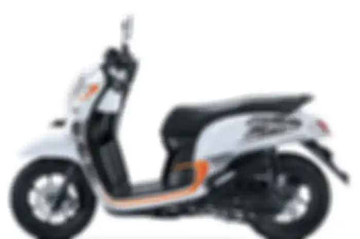 Honda All New Scoopy warna Sporty White