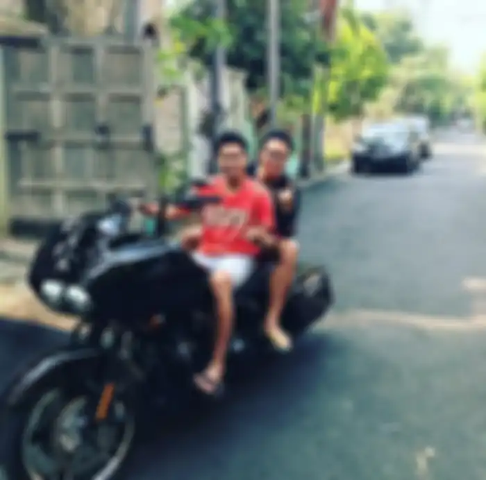 Harley Davidson tontowi Ahmad
