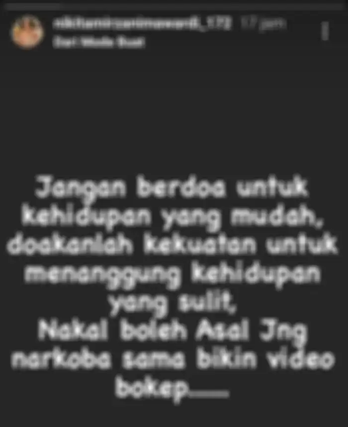 Sindiran Nikita Mirzani untuk Gisella Anastasia