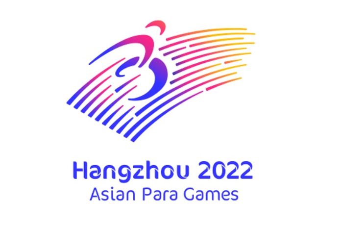 Logo Asian Para Games 2022 di Hangzhou, China, yang berlangsung pada 22-28 Oktober 2023.