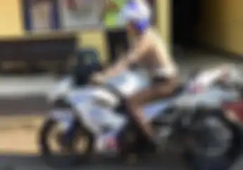 Jajal Kendaraan Operasional Baru, Polwan Cantik Jadi Auto Fokus Netizen