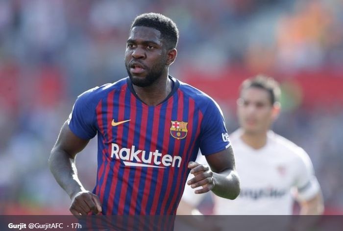 Bek tengah Barcelona, Samuel Umtiti