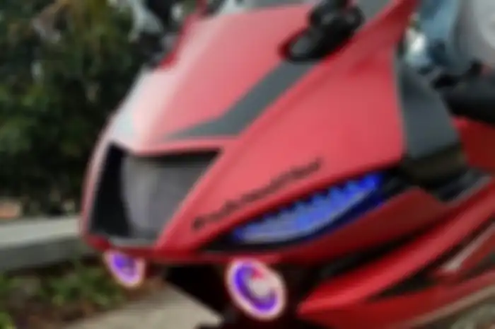 Yamaha R15 bikin pangling dimodifikasi fairing atas untuk motor gede R6