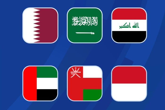 Enam tim Putaran Keempat Kualifikasi Piala Dunia 2026 Zona Asia, yakni Qatar, Arab Saudi, Irak, Uni Emirat Arab, Oman, dan Indonesia.