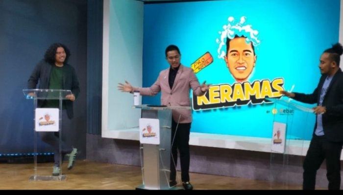 Kaesang Pangarep saat jadi host program Keramas di NET TV