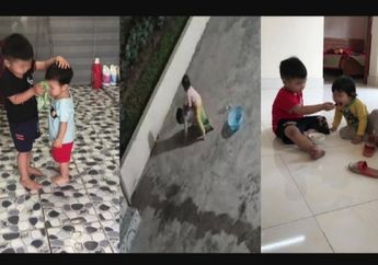 Bikin Mewek, Ayah Ini Bagikan Momen Anak Sulung yang Jaga Adiknya Sendirian di Rumah Usai sang Ibu Kecantol Selingkuhan