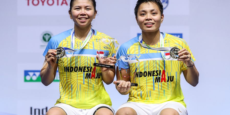 Update Peringkat World Tour - Greysia/Apriyani Puncaki Ganda Putri Usai Juara