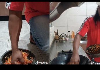 Bukan Sulap Bukan Sihir, TKI Ini Viral Usai Pamer Ngulek Sambel dan Goreng Ayam di Minyak Panas dengan Tangan Kosong!