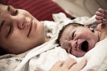 Bayi baru lahir.