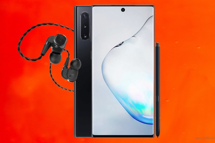 Ilustrasi earphone baru dari Samsung