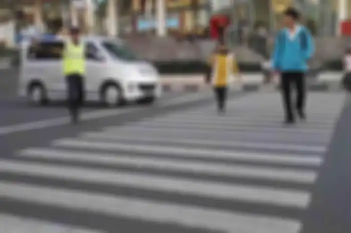 Ilustrasi zebra cross